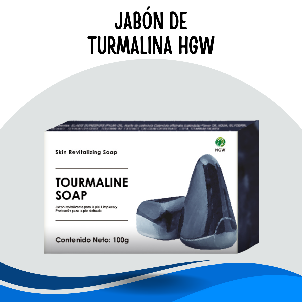 Jabón turmalina HGW