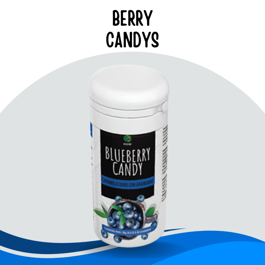 Dulces de arándanos HGW