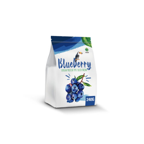 Blueberry Soybean Milk Drink