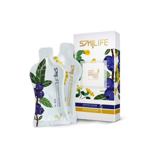 Mascara Facial Blue Gold